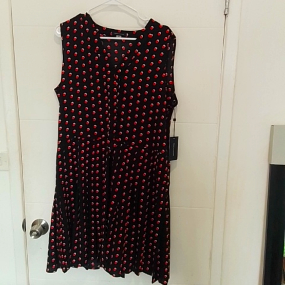 Tommy Hilfiger, back with red and white dots, size 16, new with tags